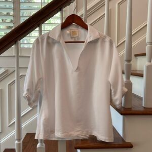 Emily McCarthy White Poppy Top